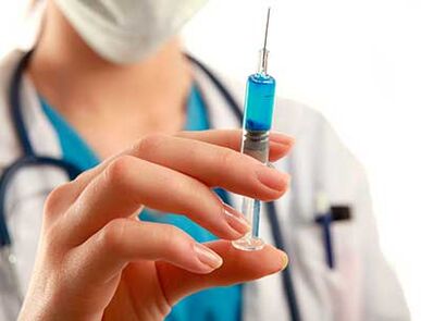 Inyecciones de prostatitis