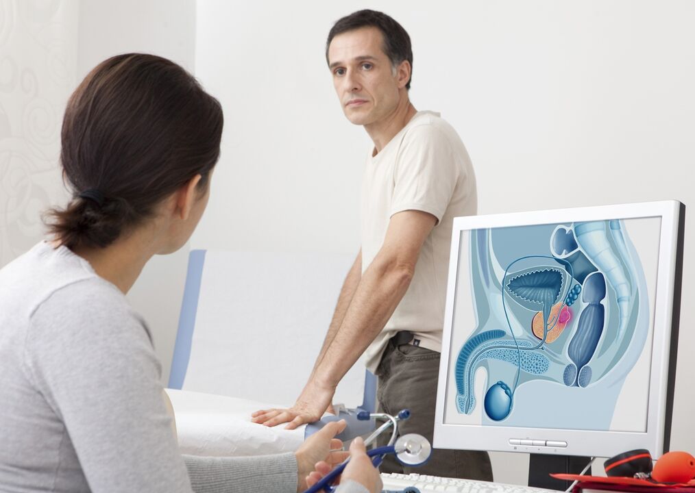 consulta con un especialista en prostatitis crónica