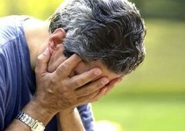 dolor en un hombre con prostatitis